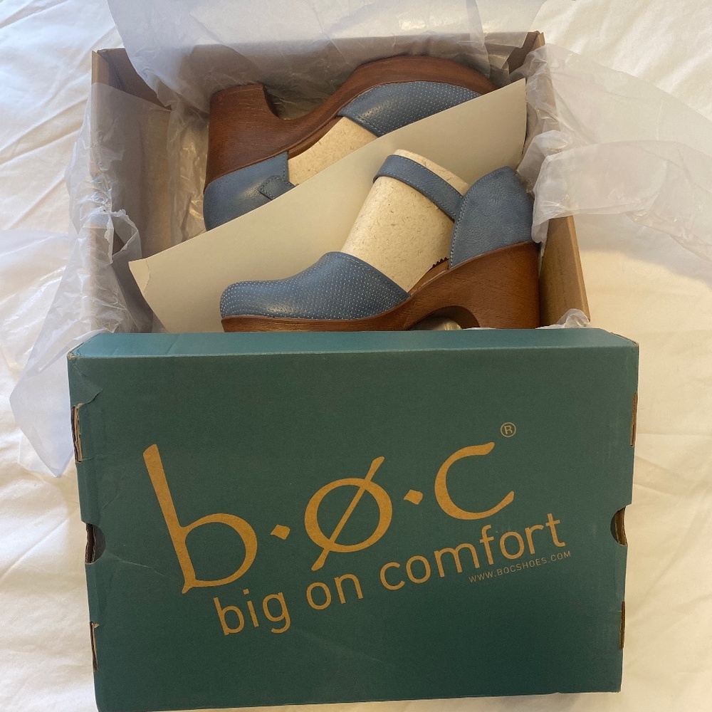 B.O.C Gia Blue Block Heels
